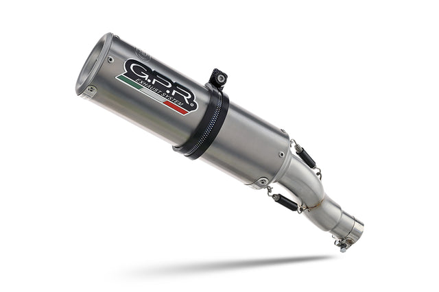 Cf Moto 650 Gt 2022-2024 Exhaust GPR Slip-on M3 Titanium Natural