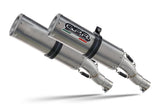 Ducati Monster 1100 2009-2010 Exhaust GPR Double Slip-on M3 Titanium Natural