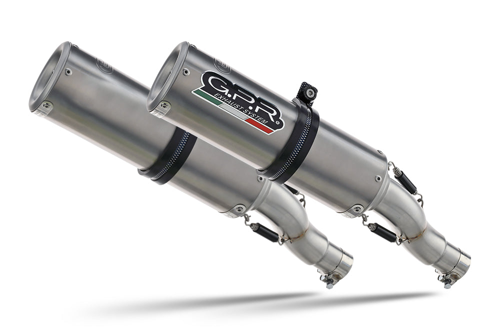 Ducati 748 -S-SP-R-RS 1995-2002 Exhaust GPR Double Slip-on M3 Titanium Natural