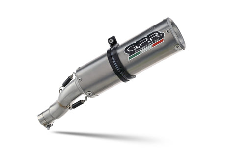 Moto Guzzi V85 TT 2019-2020 Exhaust GPR Slip-on M3 Titanium Natural