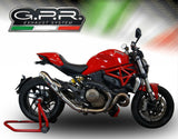 Ducati Monster 1200 S-R 2017-2021  Exhaust GPR Slip-on Powercone Evo
