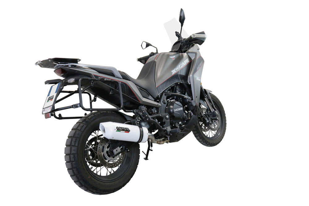 Moto Morini X-Cape 650 2021-2024 Exhaust GPR Mid-Line Albus Ceramic - photo 7