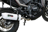 Moto Morini X-Cape 650 2021-2024 Exhaust GPR Mid-Line Albus Ceramic - photo 8