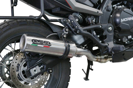 Moto Morini X-CAPE 650 2021-2023 Exhaust GPR Mid-Line M3 Inox 