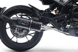Moto Morini Seiemmezzo Str 650 2022-2024 Exhaust GPR Mid-Line Furore Evo4 Nero