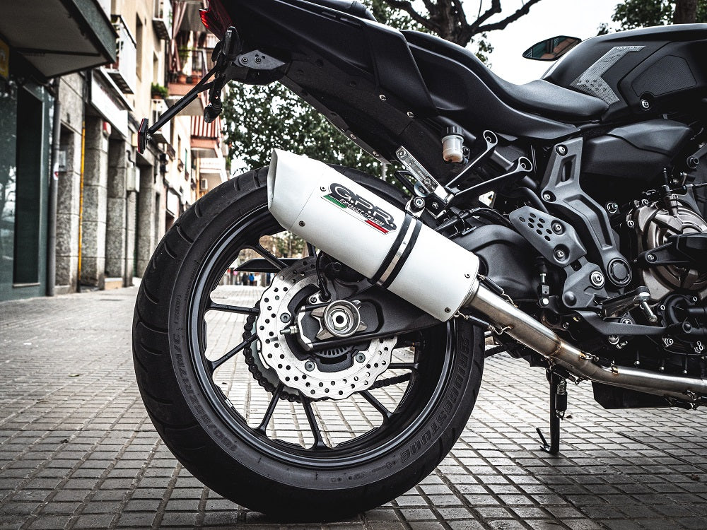 Yamaha Mt-07 2014-2016  Exhaust GPR Full System Albus Ceramic