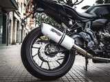Yamaha Mt-07 2014-2016  Exhaust GPR Full System Albus Ceramic