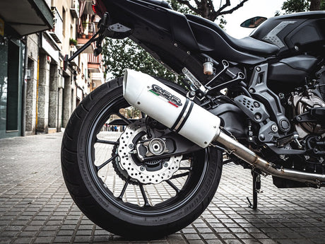 Yamaha Mt-07 2014-2016  Exhaust GPR Full System Albus Ceramic