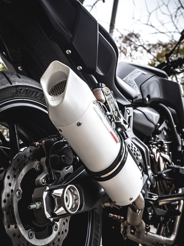 Yamaha Mt-07 2014-2016  Exhaust GPR Full System Albus Ceramic