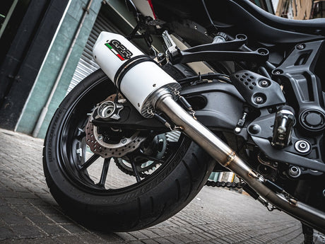 Yamaha Mt-07 2014-2016  Exhaust GPR Full System Albus Ceramic