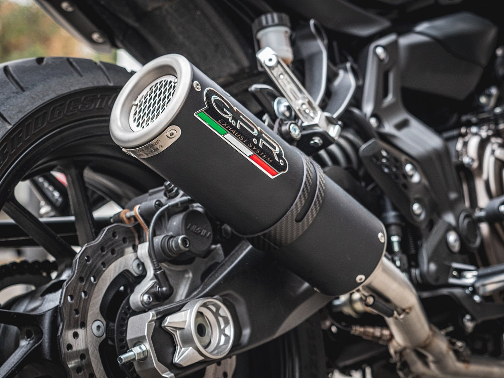Yamaha MT-07 2017-2020 Exhaust GPR Full System M3 Black Titanium