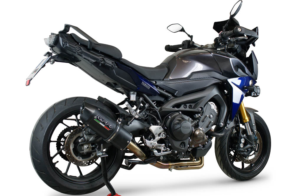Yamaha Mt-09 Tracer 900 2015-2020 Exhaust GPR Full System Furore Nero