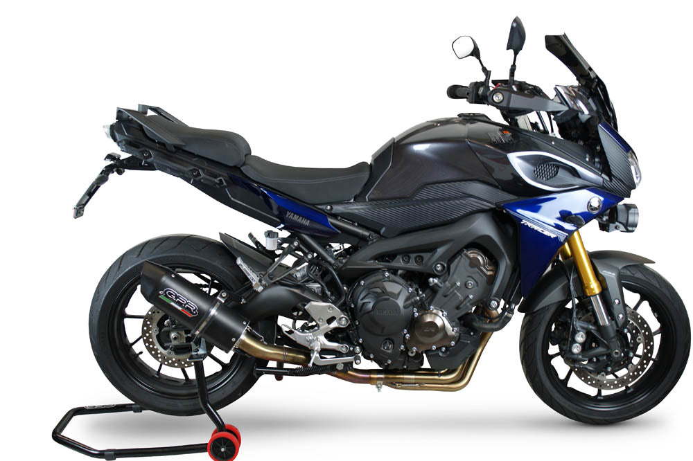 Yamaha Mt-09 Tracer 900 2015-2020 Exhaust GPR Full System Furore Nero