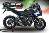 Yamaha Tracer 900 GT 2018-2020 Exhaust GPR Full System Furore Nero