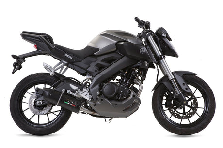 Yamaha Mt 125 2017-2019 Exhaust GPR Full System Furore Nero