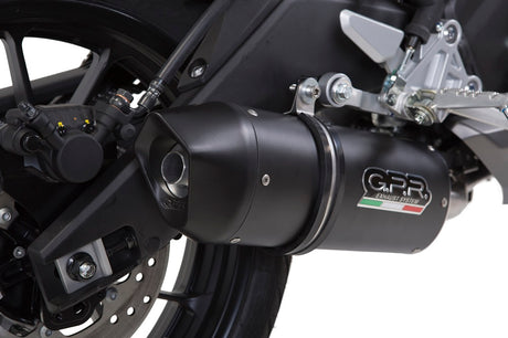 Yamaha Mt 125 2017-2019 Exhaust GPR Full System Furore Nero