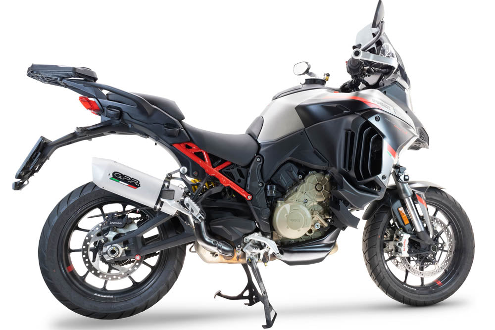 Ducati Multistrada V4 Grand Tour 2024-2025 Exhaust GPR Slip-on Albus Evo4