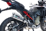 Ducati Multistrada V4 - S 2022-2024 Exhaust GPR Slip-on Dual Inox