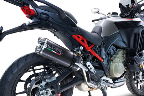 Ducati Multistrada V4 - S 2022-2024 Exhaust GPR Slip-on Dual Poppy