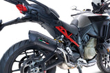 Ducati Multistrada V4 Grand Tour 2024-2025 Exhaust GPR Slip-on Furore Evo4 Nero