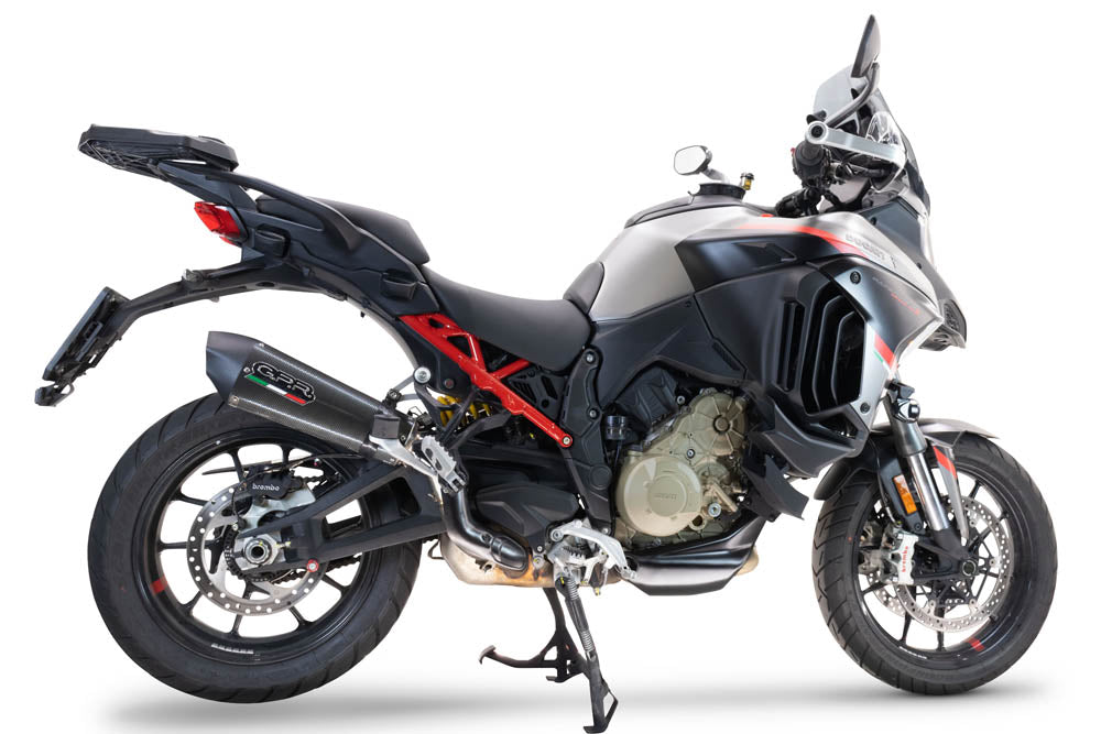 Ducati Multistrada V4 Rally 2023-2024 Exhaust GPR Slip-on Grand Prix Evo Poppy - photo 4