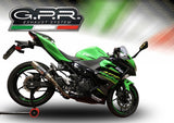 Kawasaki Ninja 400 2023-2024 Exhaust GPR Slip-on Deeptone Inox