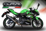 Kawasaki Z400 2023-2024 Exhaust GPR Slip-on Furore Evo4 Nero