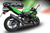 Kawasaki Ninja 400 2018-2022 Exhaust GPR Slip-on Furore Evo4 Nero