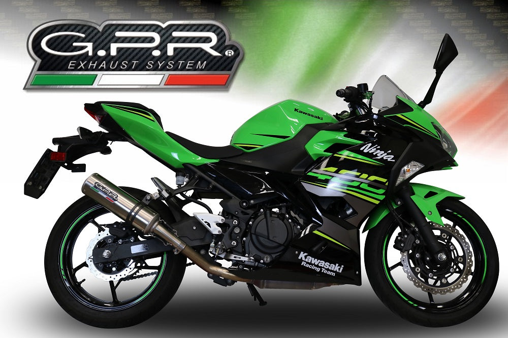 Kawasaki Z400 2018-2022 Exhaust GPR Slip-on M3 Inox 