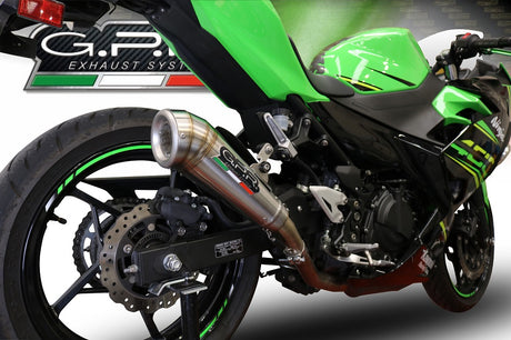 Kawasaki Ninja 400 2018-2022 Exhaust GPR Slip-on Powercone Evo