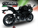 Kawasaki Ninja 650 2017-2020 Exhaust GPR Full System Furore Nero