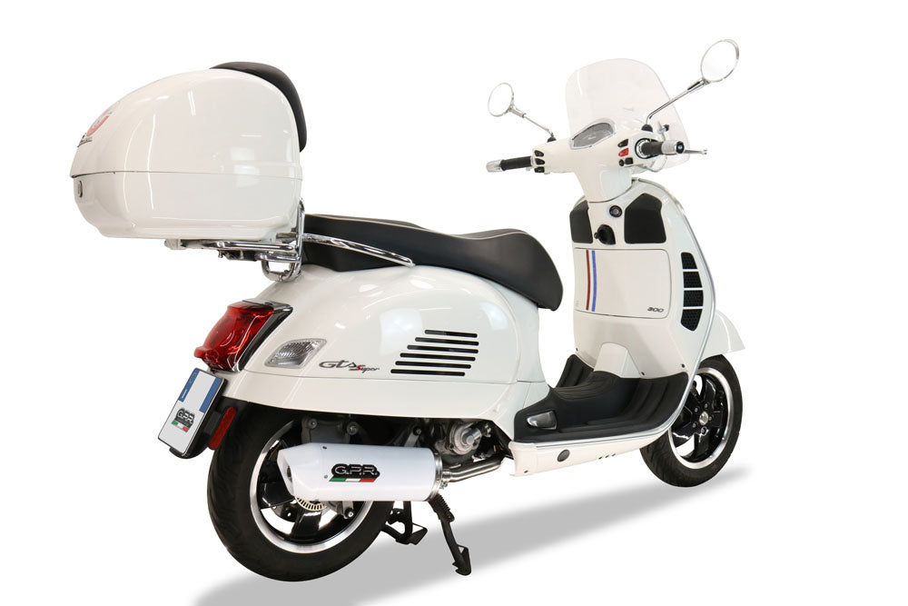 Piaggio Vespa 125 GTS GTV Super 2006-2016 Exhaust GPR Full System Albus Ceramic - photo 7