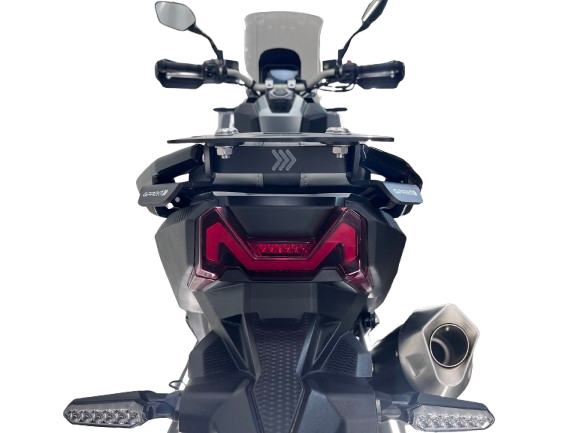 SYM ADX TG400 2024-2026 GPR Tech Stainless Steel Top Case Rear Rack 26-35L - photo 3
