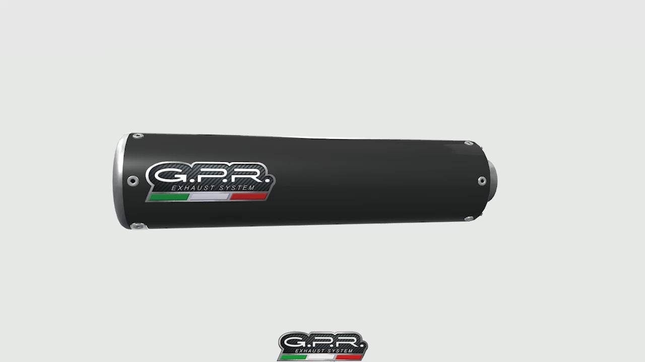 Bmw S1000XR - M 2015-2016  Exhaust GPR Slip-on M3 Black Titanium