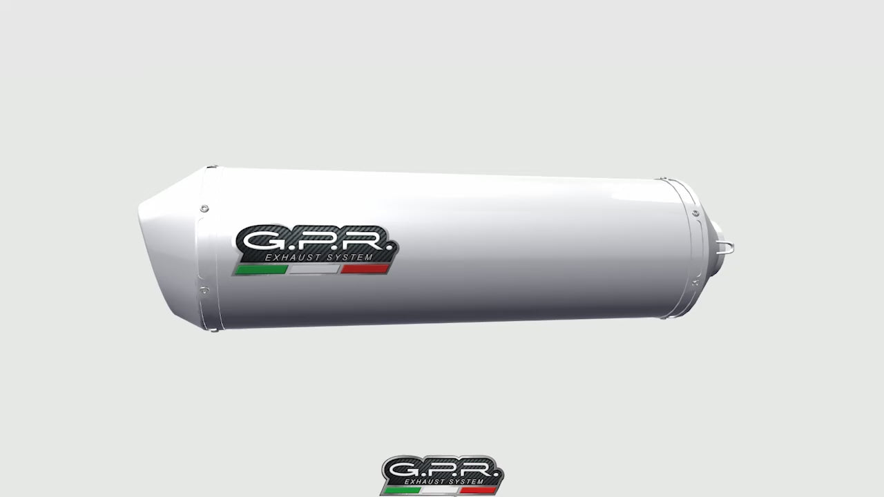 Bmw F850GS - Adventure 2021-2024 Exhaust GPR Slip-on Satinox 