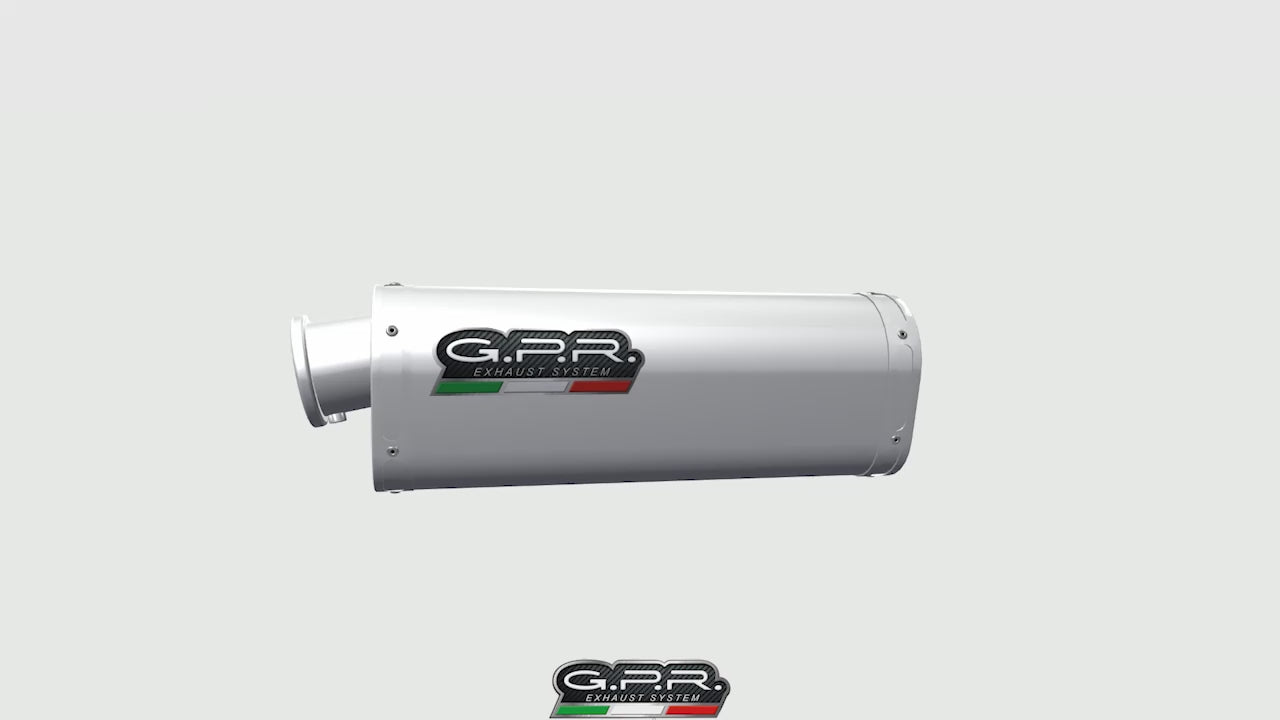 Yamaha FJR1300 2006-2016 Exhaust GPR Double Slip-on Trioval