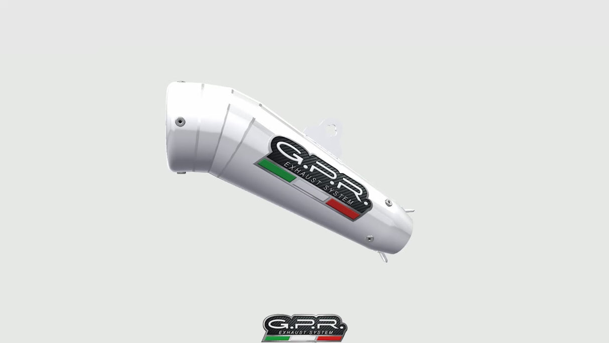 Benelli Leoncino 500 2017-2020 Exhaust GPR Slip-on Powercone Evo