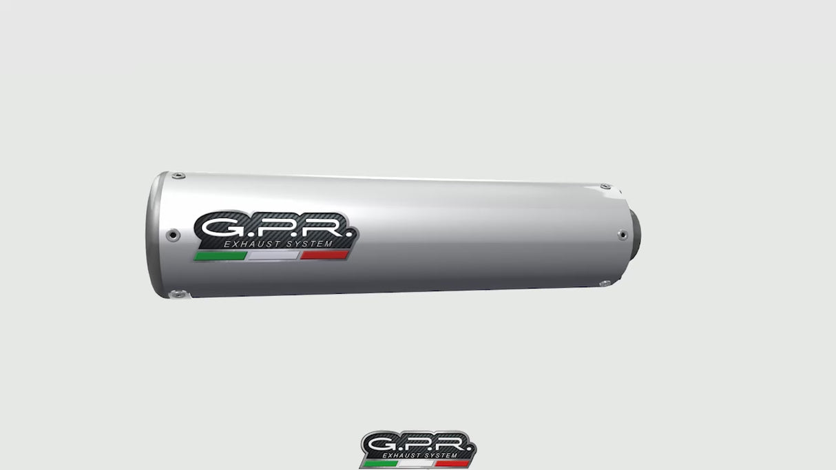 Honda CBR1000RR 2014-2016  Exhaust GPR Slip-on M3 Titanium Natural