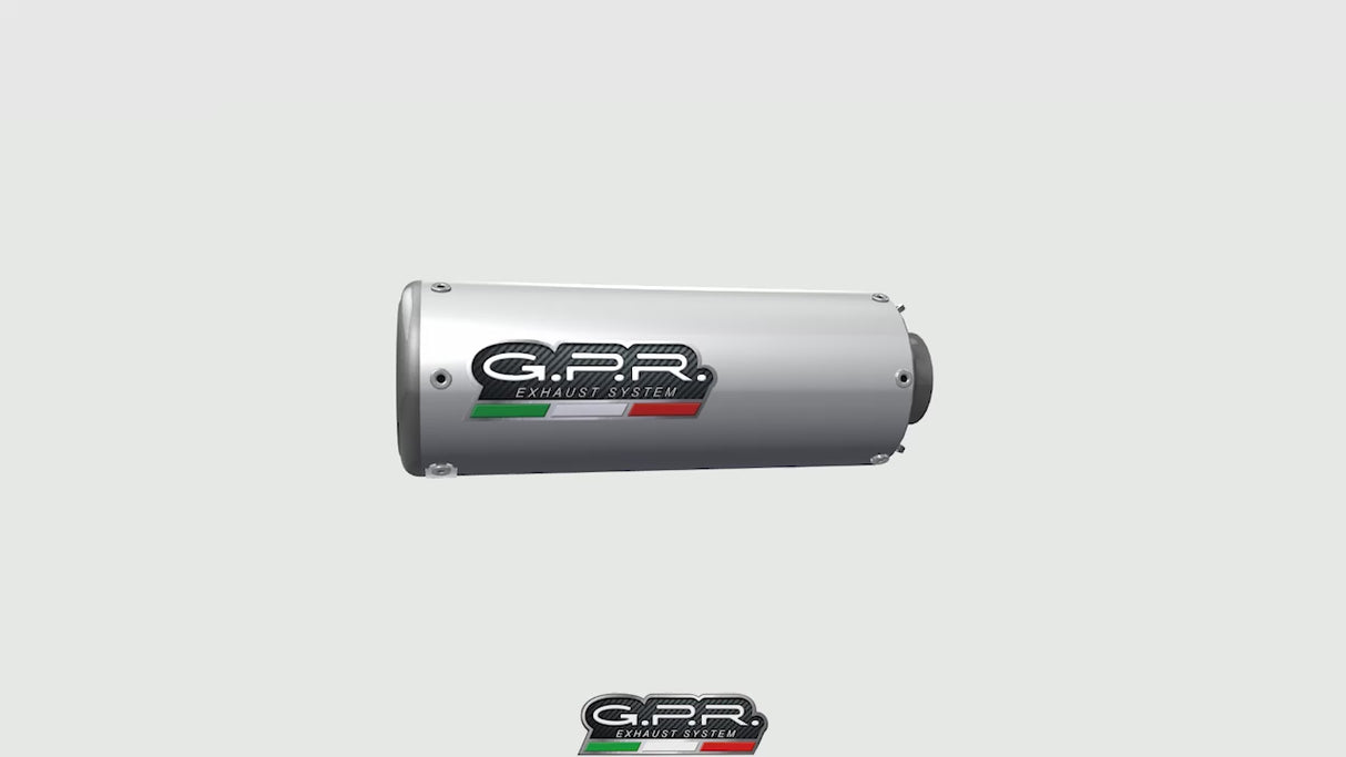 Bmw S1000RR - M 2010-2014 Exhaust GPR Full System M3 Titanium Natural