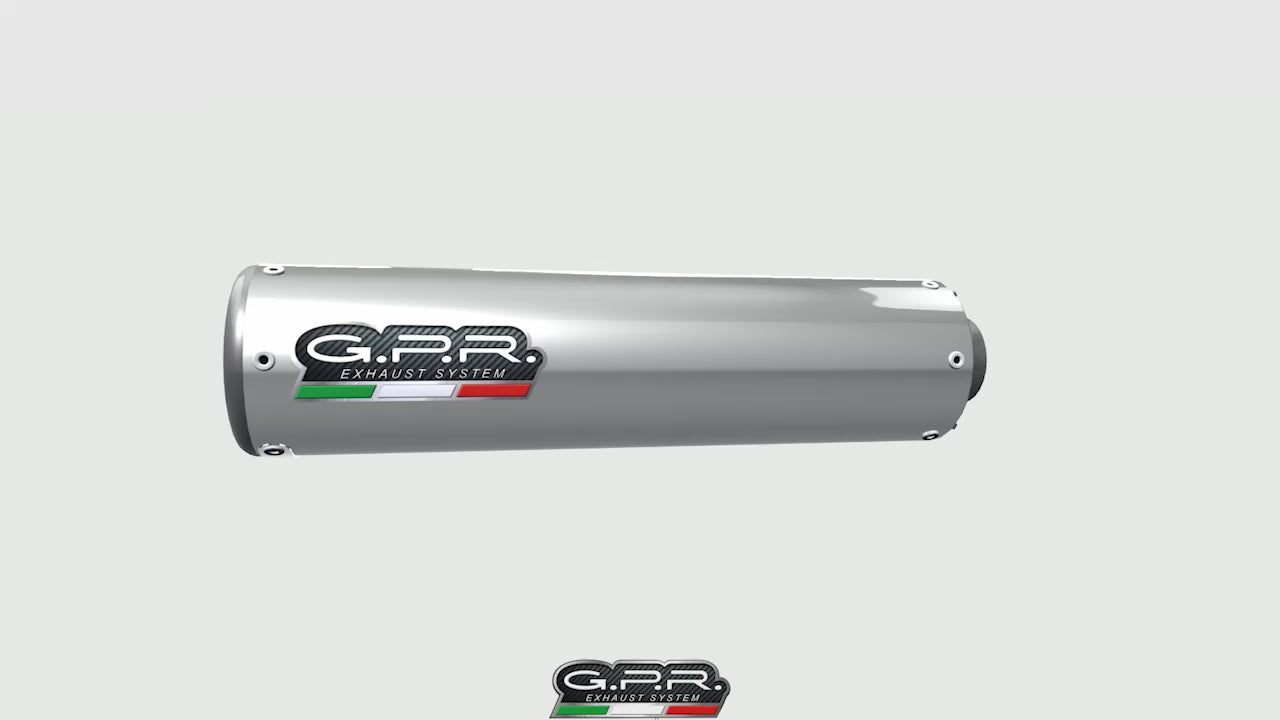 Bmw G310GS 2017-2021 Exhaust GPR Full System M3 Inox 