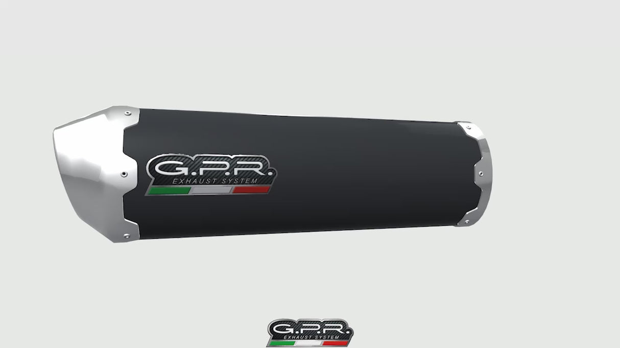 Aprilia Atlantic 250 2004-2007 Exhaust GPR Slip-on Evo4 Road