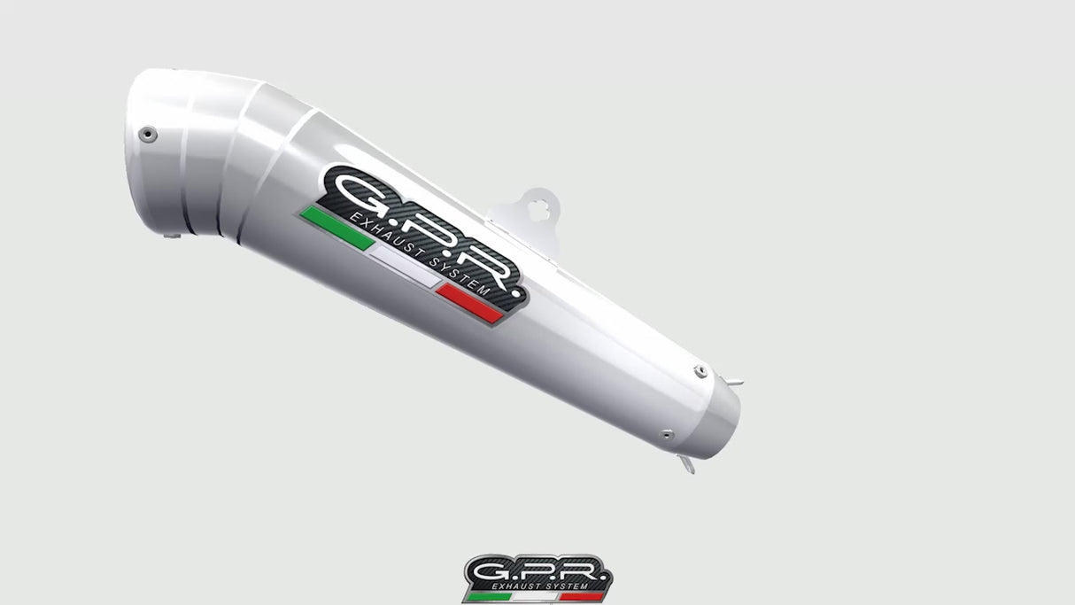 Yamaha Xsr 700 2021-2024 Exhaust GPR Full System Powercone Evo