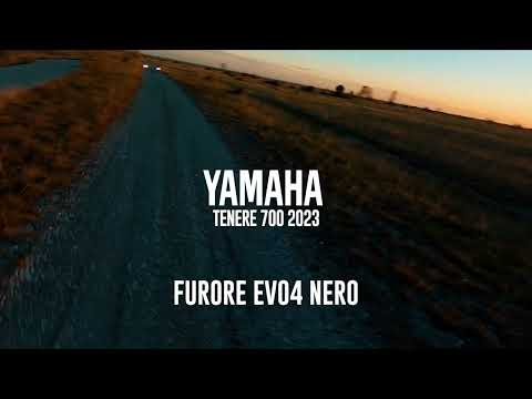 Yamaha Tenere 700 2019-2020 Exhaust GPR Slip-on Furore Evo4 Nero