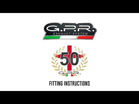 CF Moto 650 Gt 2022-2024 Exhaust GPR Mid-Line Grand Prix Evo Titanium - video 2