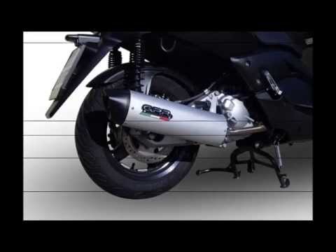 Sistema de escape completo GPR Evo4 Road para Yamaha X-Max 250 ie 2007-2009