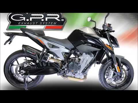 KTM Duke 790 2021-2024 Exhaust GPR Slip-on Powercone Evo