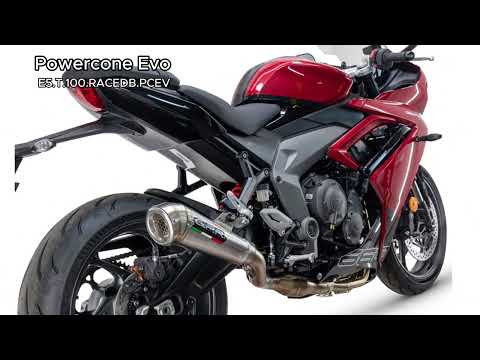 Triumph Daytona 660 2023-2025 Exhaust GPR Full System Powercone Evo