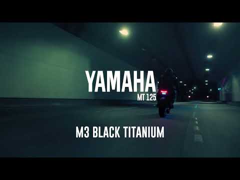 Yamaha MT 125 2021-2024 Exhaust GPR Full System M3 Black Titanium
