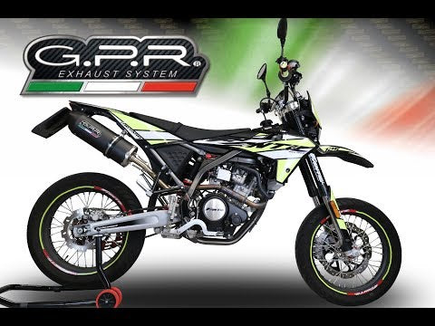Fantic Motor 125 M Performance 2019-2020 Exhaust GPR Slip-on Furore Poppy