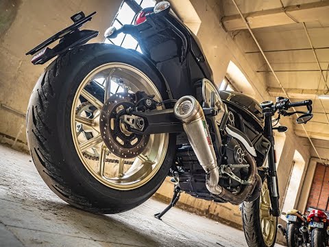 Ducati Scrambler 800 2017-2020 Exhaust GPR Slip-on Furore Poppy